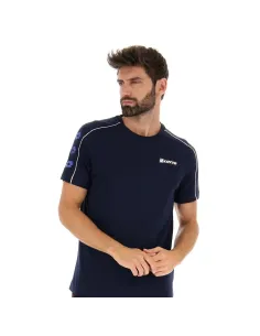 Camiseta Lotto Logo Viii Azul | Ofertas de pádel 2